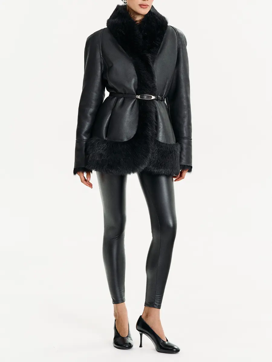 Дубленка двусторонняя