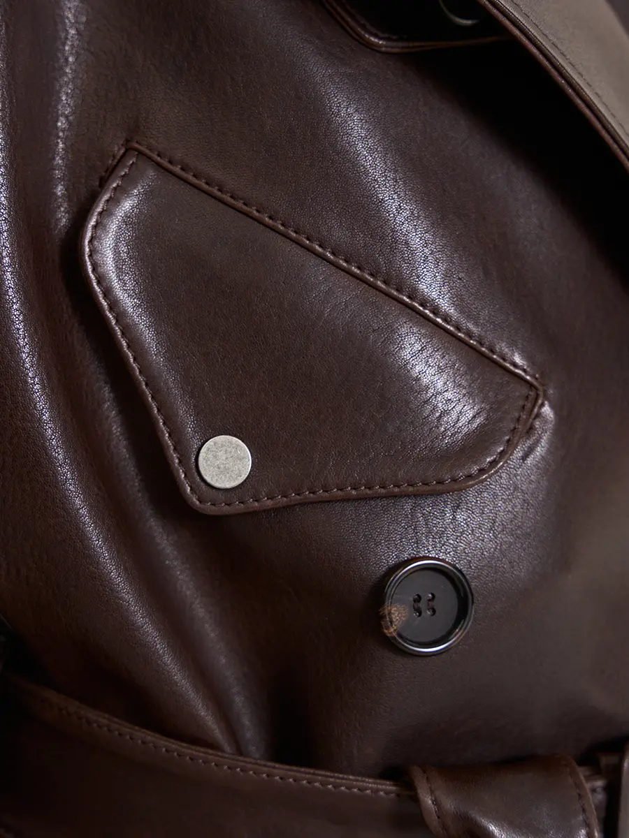 Куртка кожаная