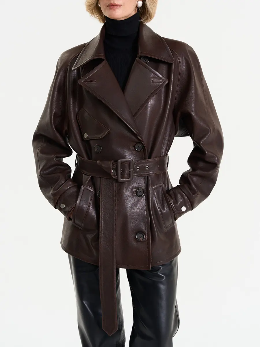 Куртка кожаная