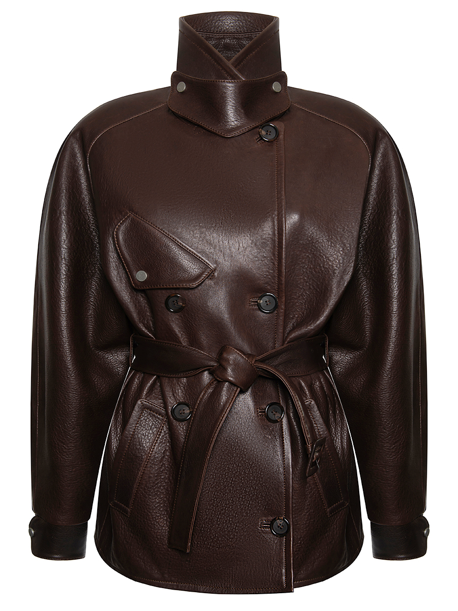 Куртка кожаная