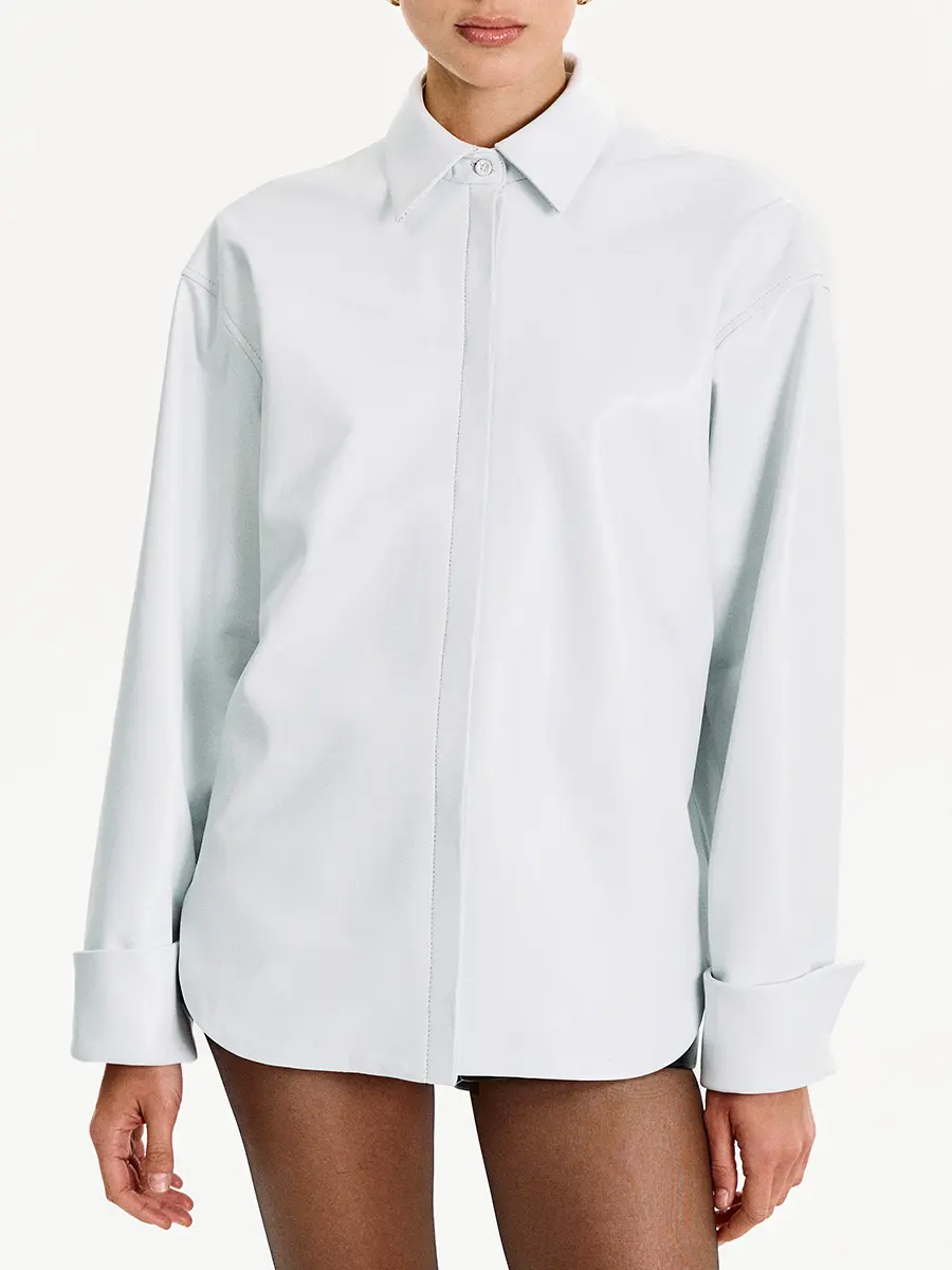 Рубашка кожаная