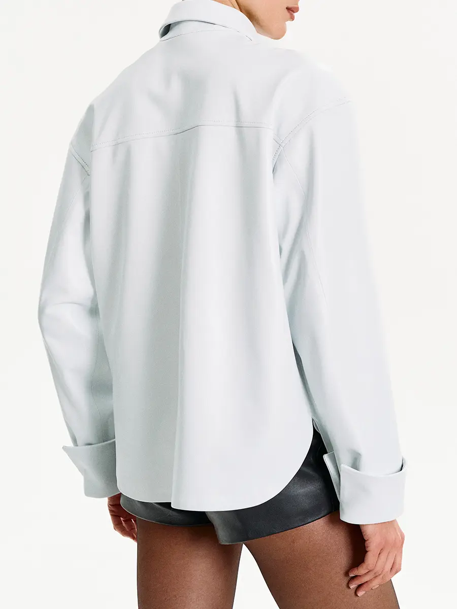 Рубашка кожаная