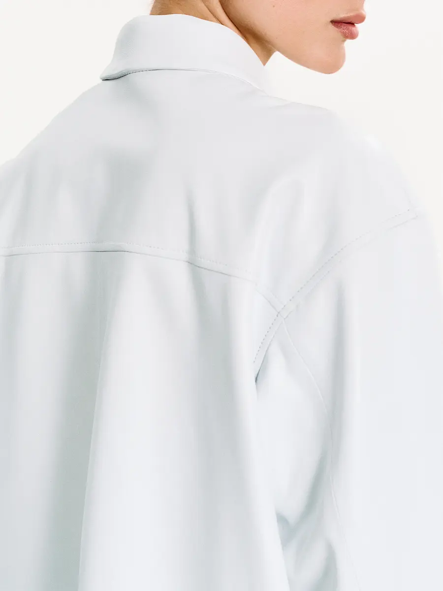 Рубашка кожаная