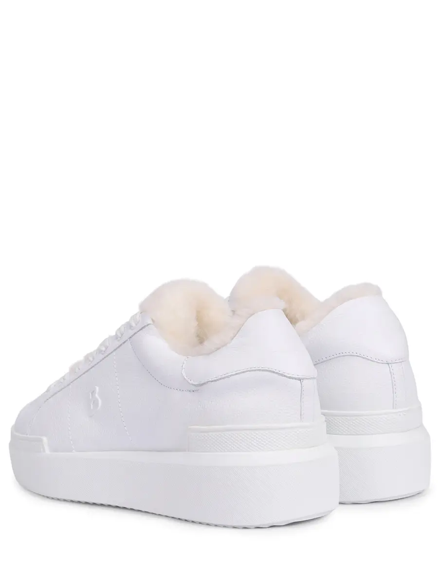 Кеды кожаные на меху Hollywood