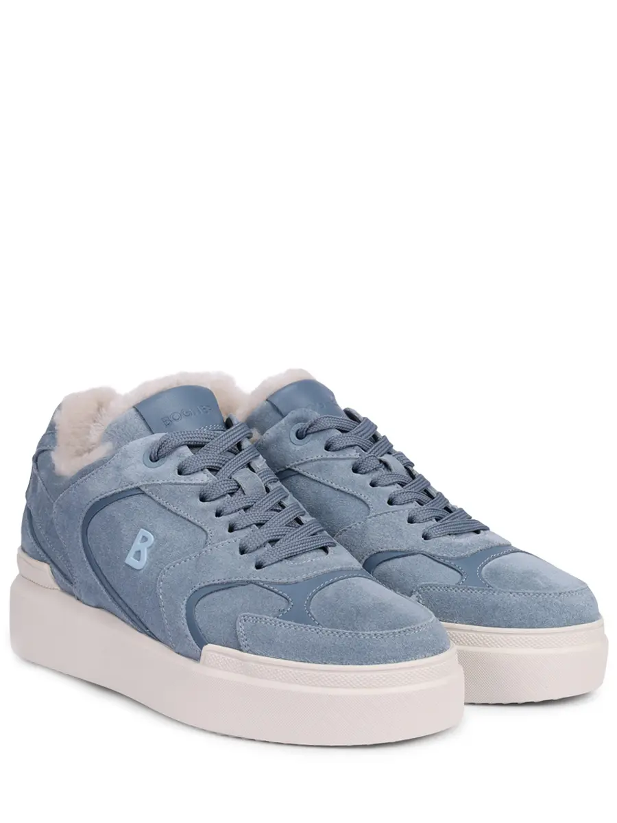 Кеды замшевые на меху Hollywood