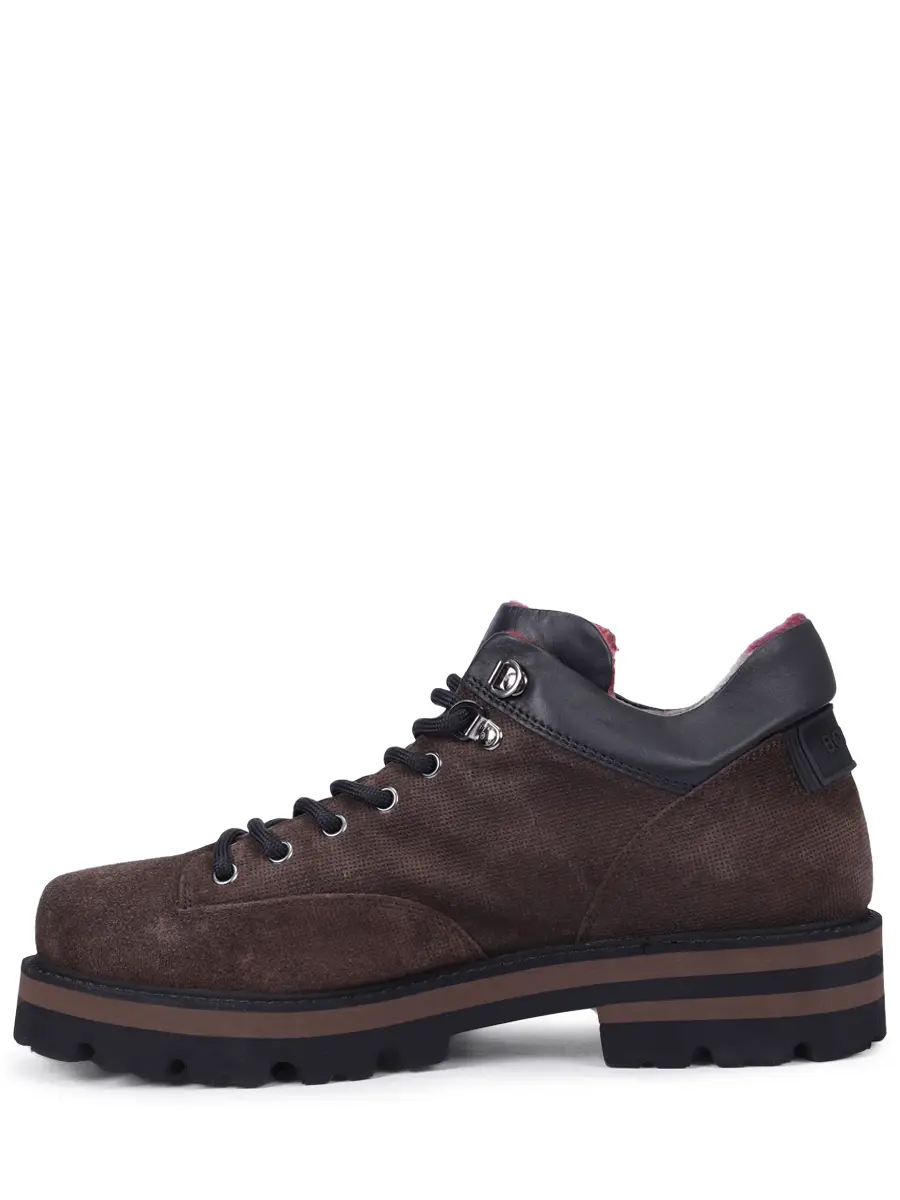 Ботинки замшевые на байке Courchevel