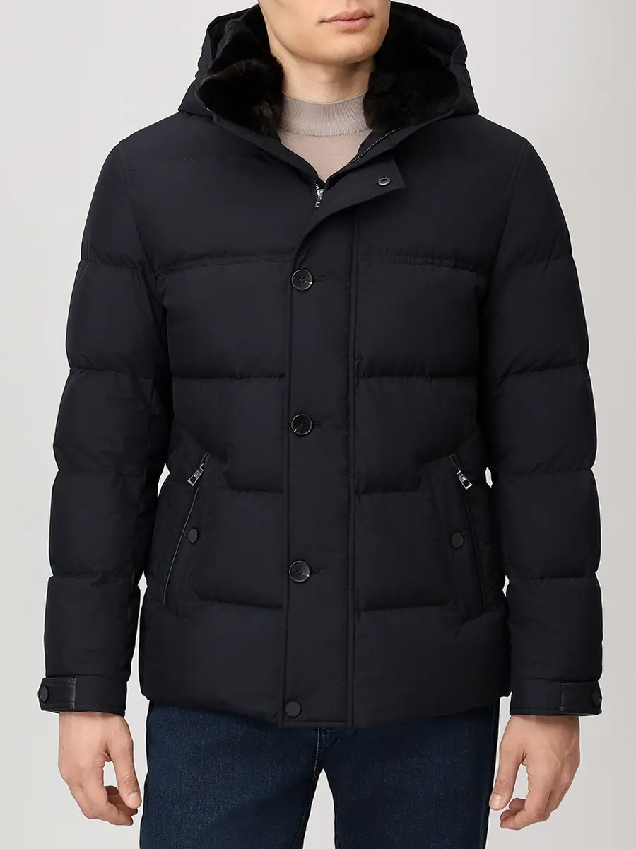 Пуховик стеганый