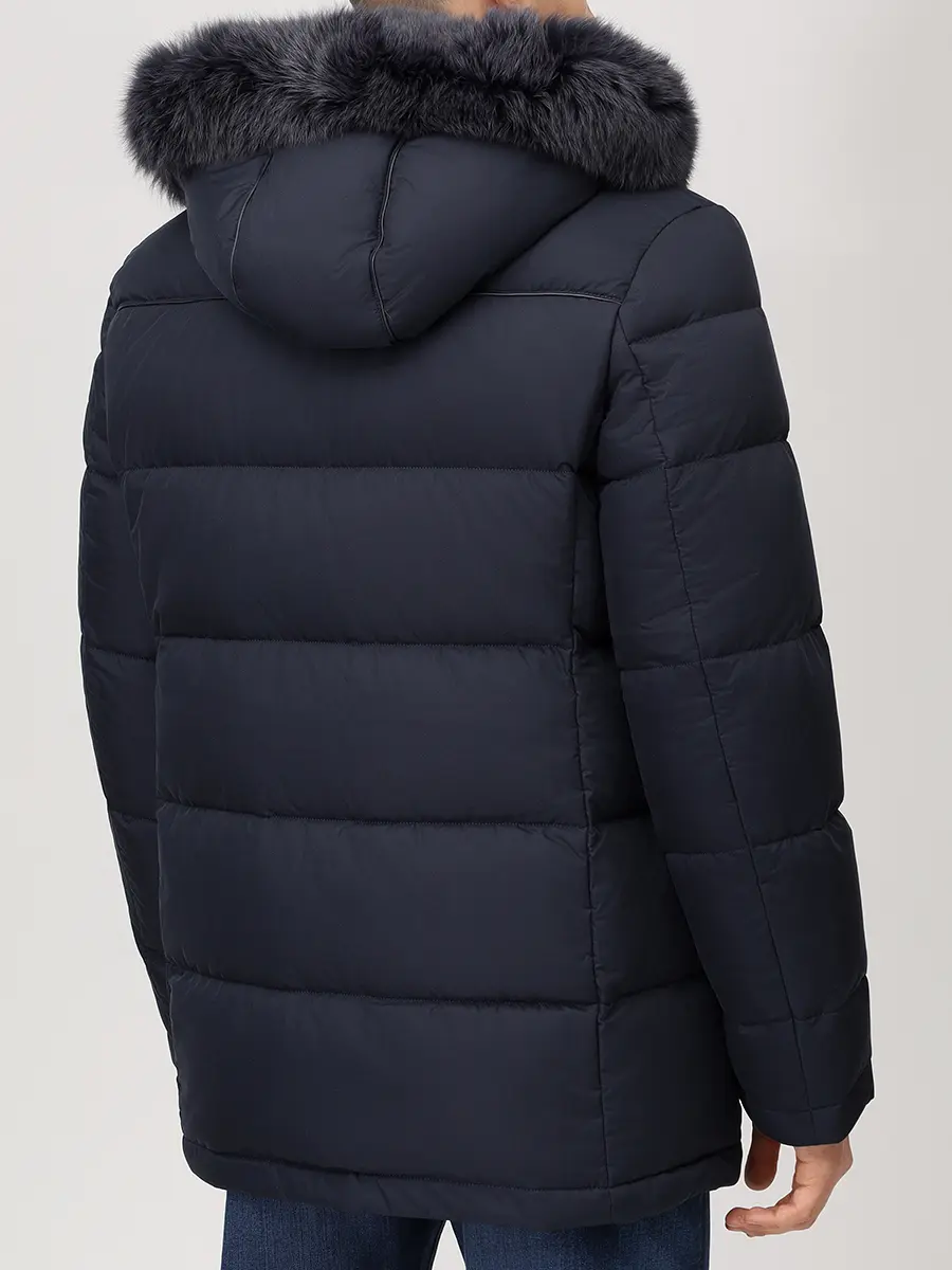 Пуховик стеганый