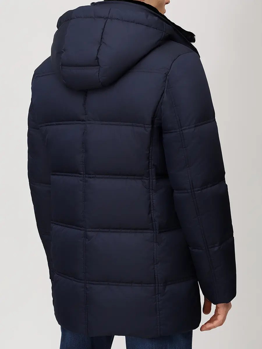 Пуховик стеганый