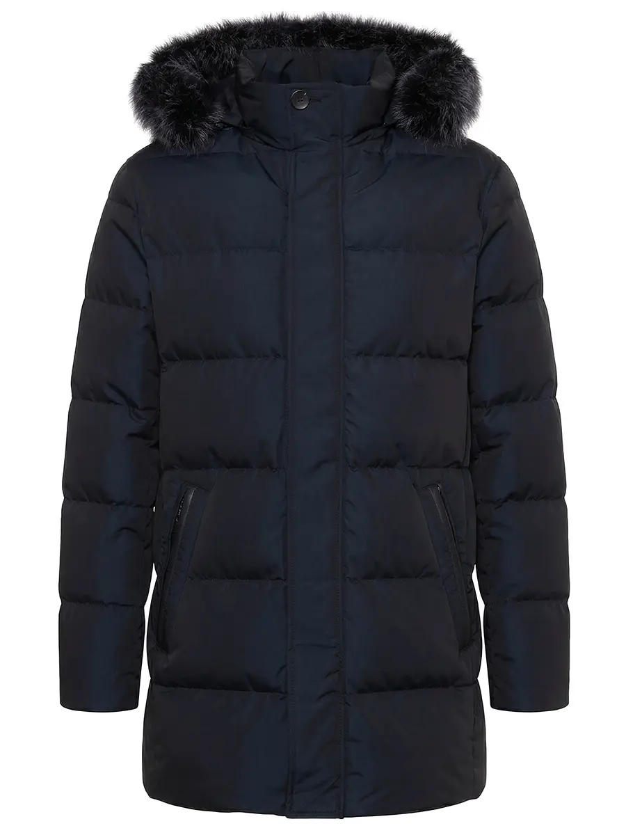 Пуховик стеганый