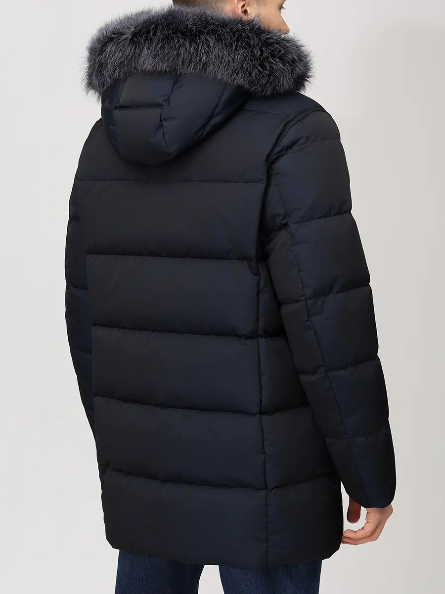 Пуховик стеганый