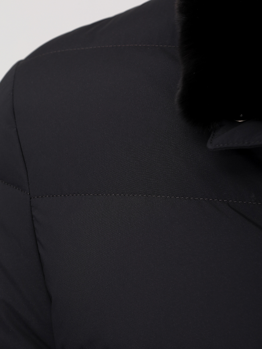 Пуховик стеганый