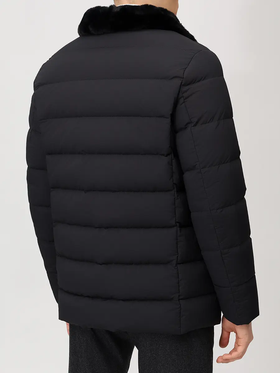 Пуховик стеганый