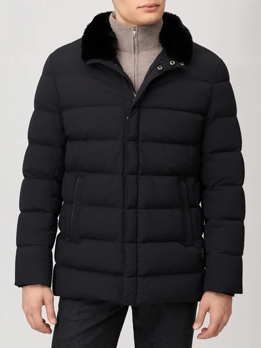 Пуховик стеганый