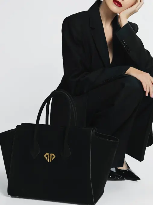 Сумка FULL HOUSE XL замшевая PARS