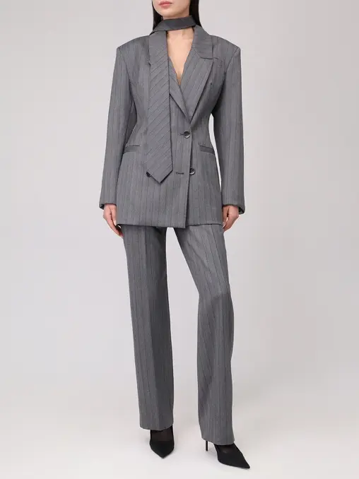 Брюки Gaphite шерстяные WHITE LILY