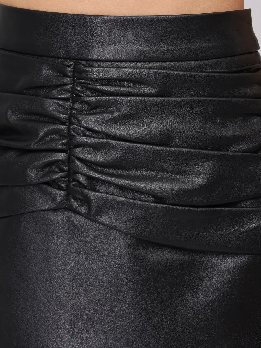 Юбка кожаная Vendome mini