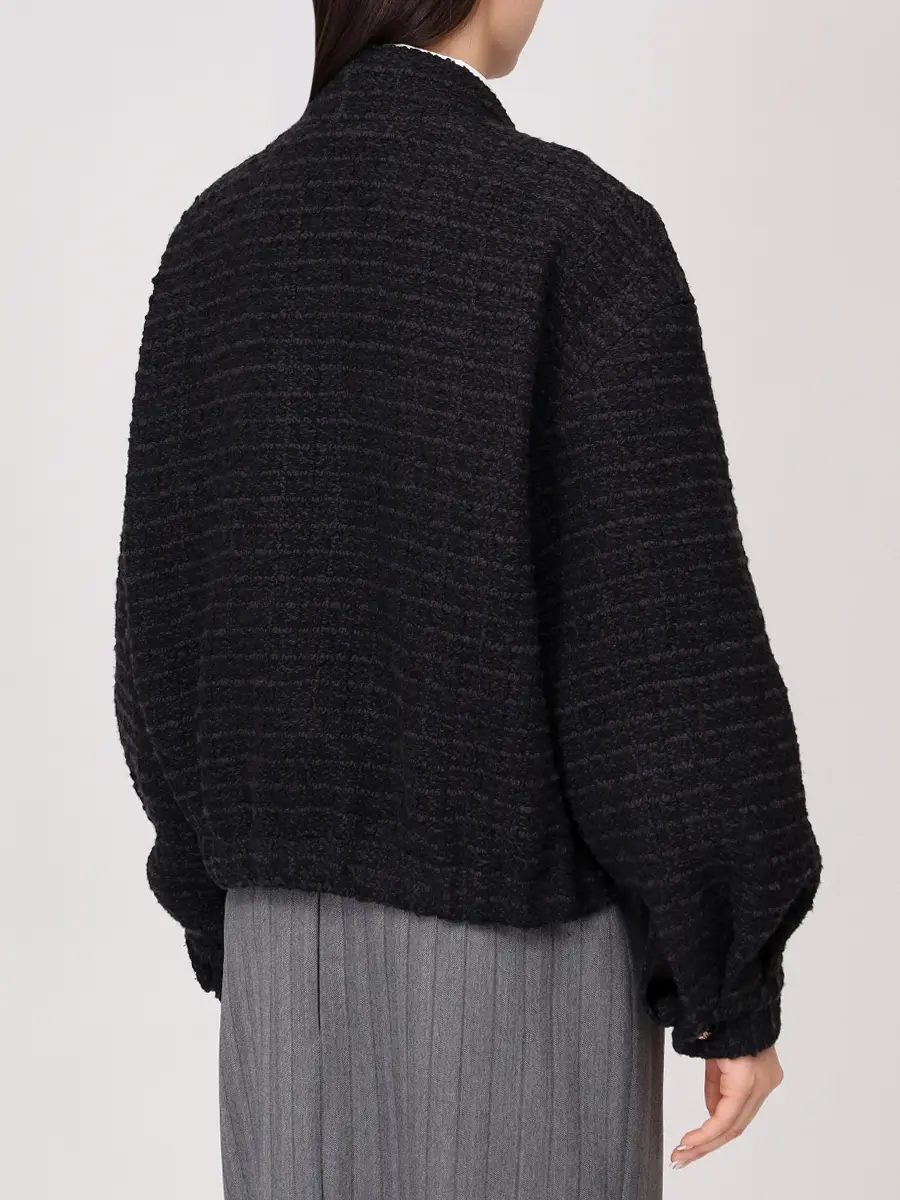 Бомбер Lys твидовый