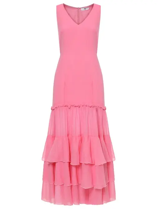 Платье Willow хлопковое WHITE LILY