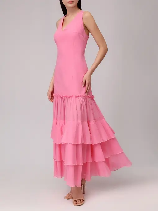 Платье Willow хлопковое WHITE LILY