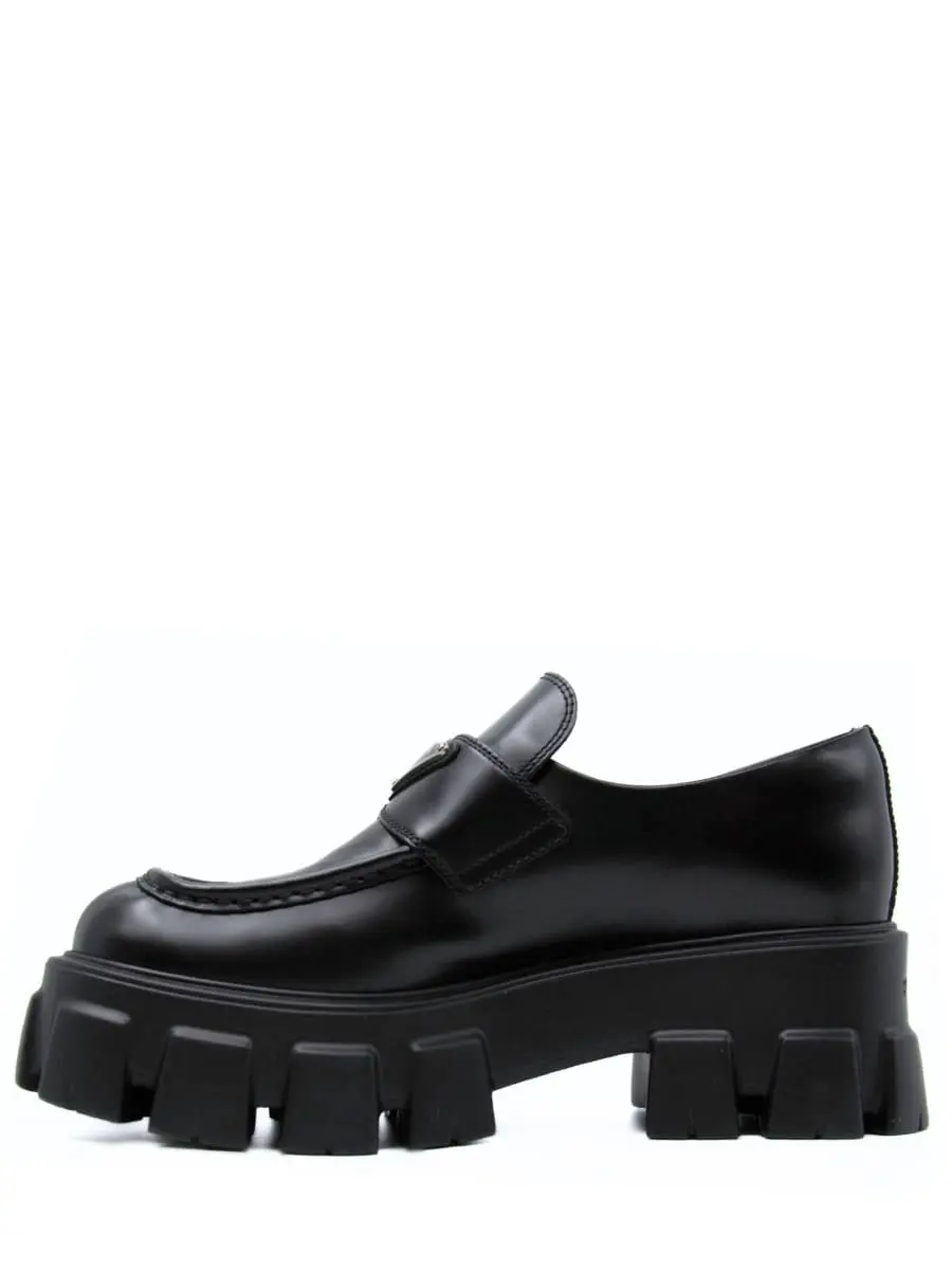 Лоферы кожаные