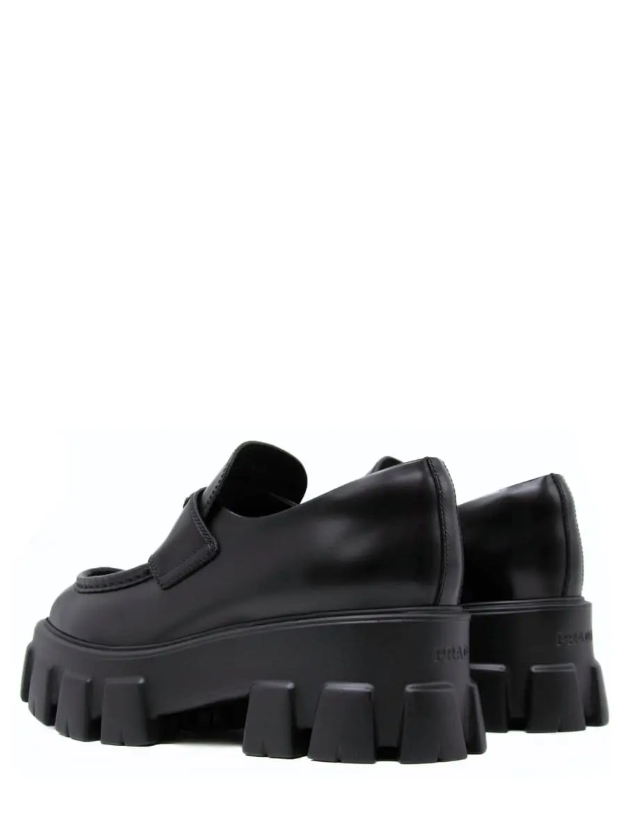 Лоферы кожаные