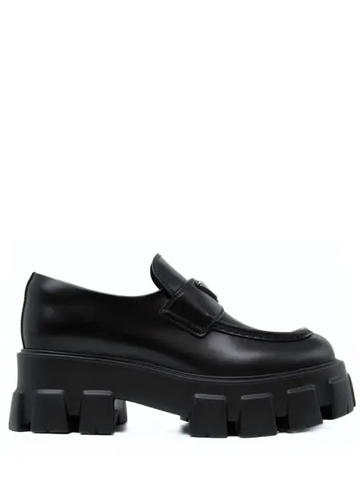 Лоферы кожаные PRADA