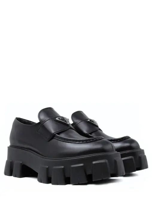 Лоферы кожаные PRADA