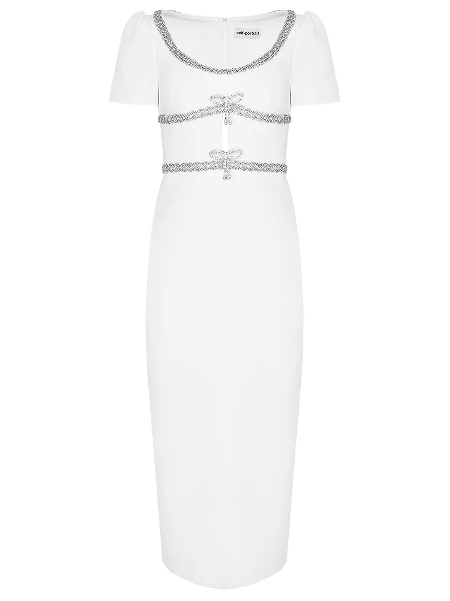 Платье с декором