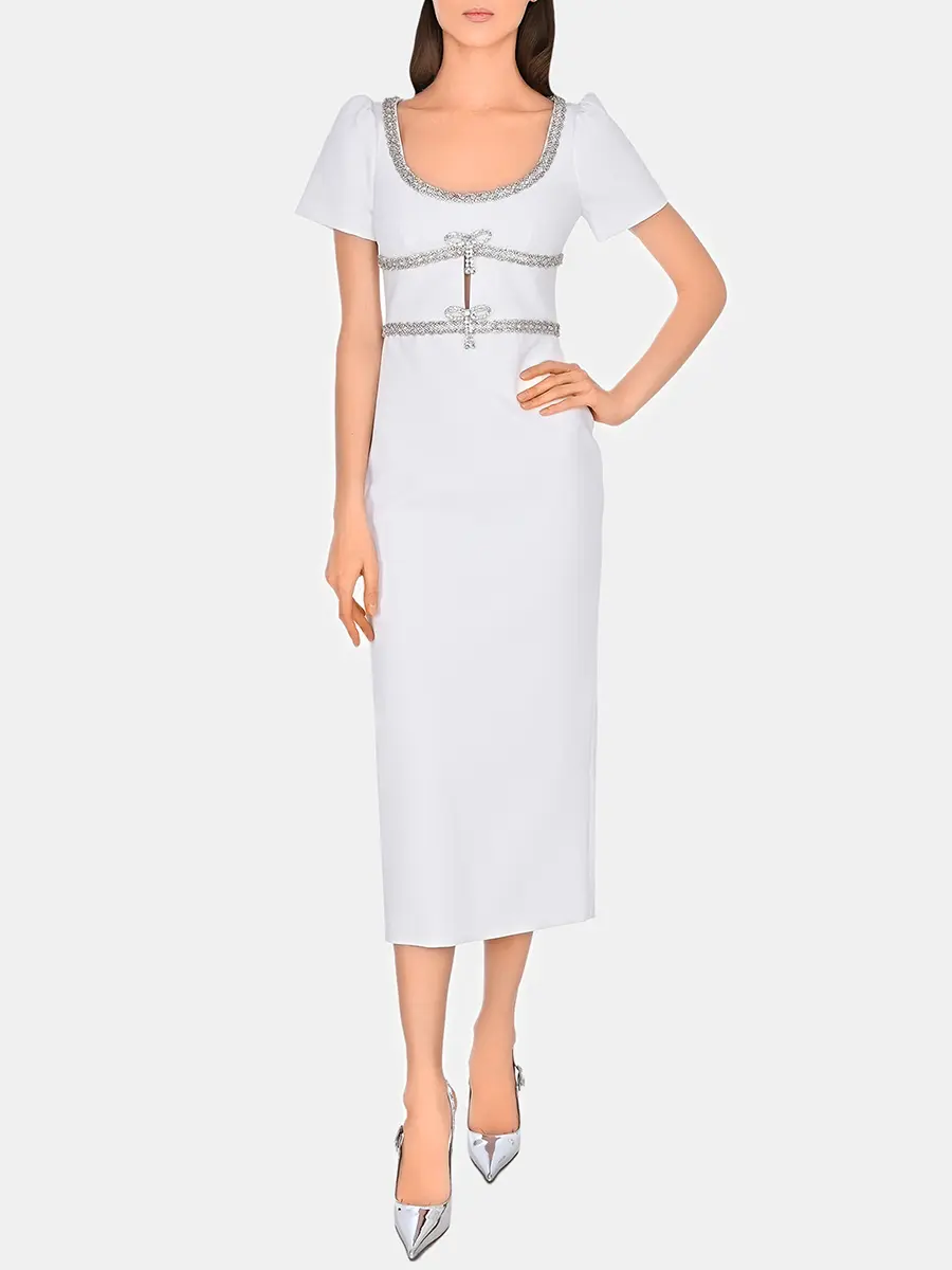 Платье с декором