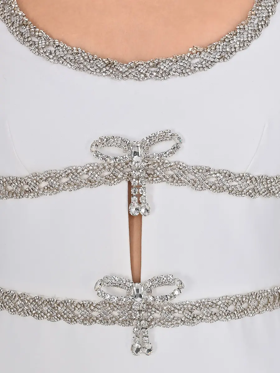 Платье с декором