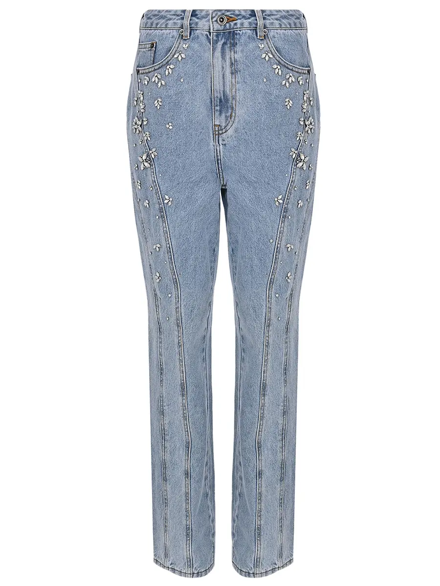 Джинсы хлопковые