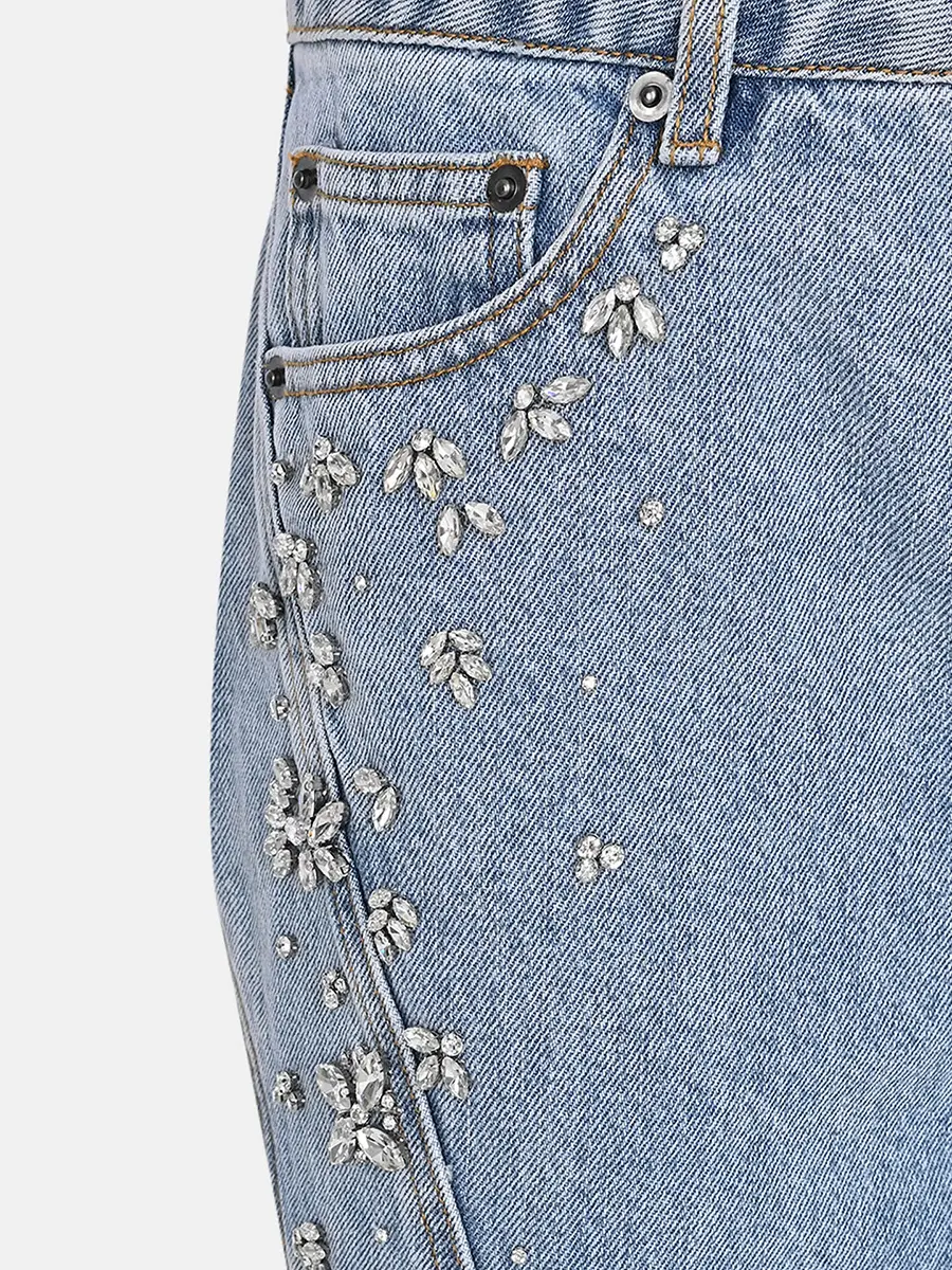 Джинсы хлопковые