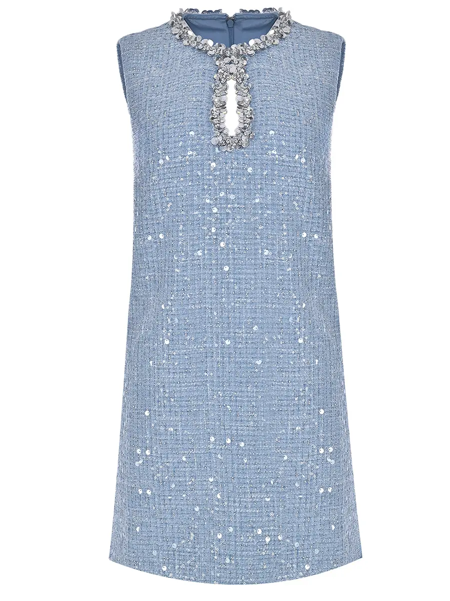 Платье с пайетками