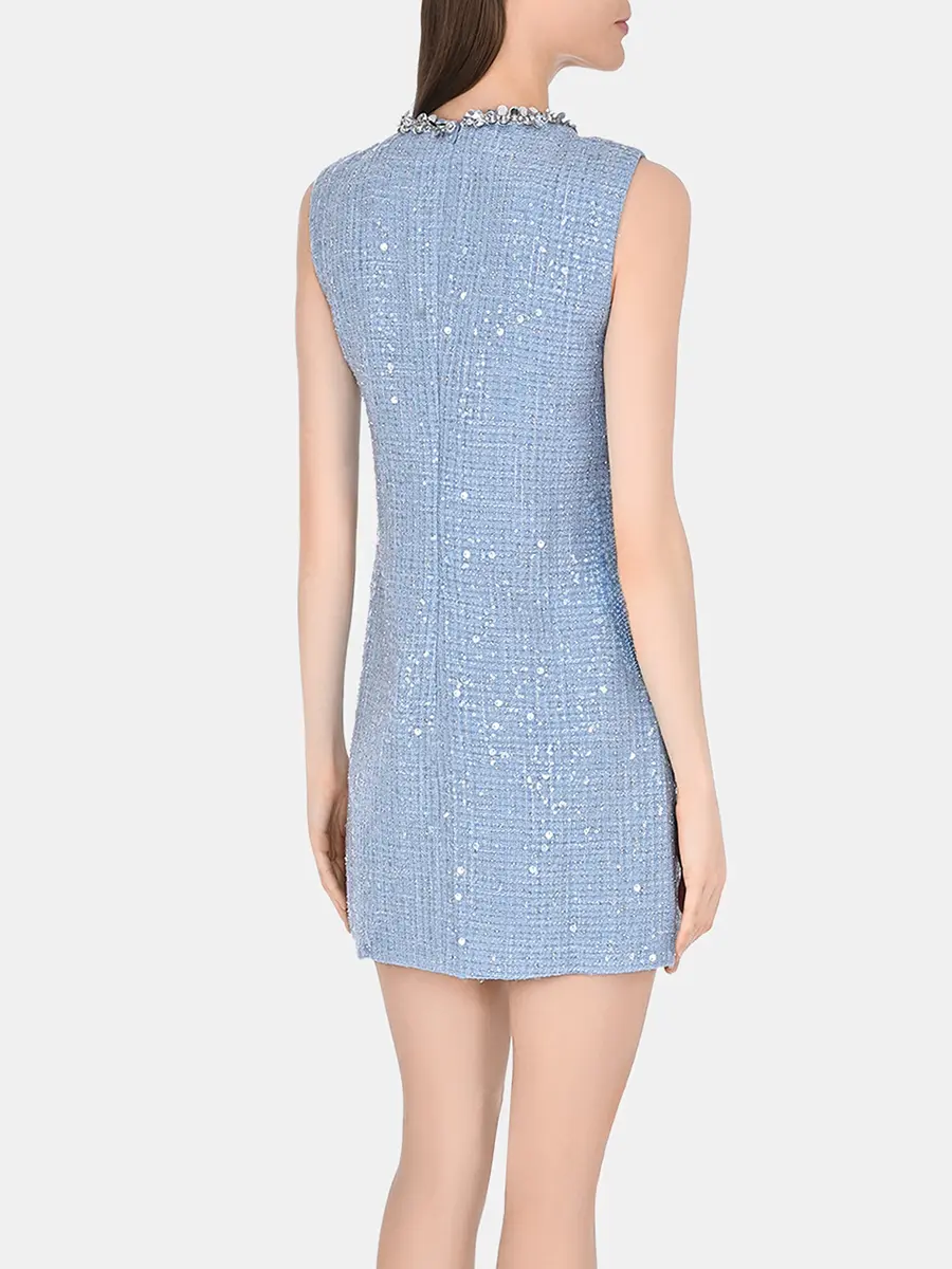 Платье с пайетками