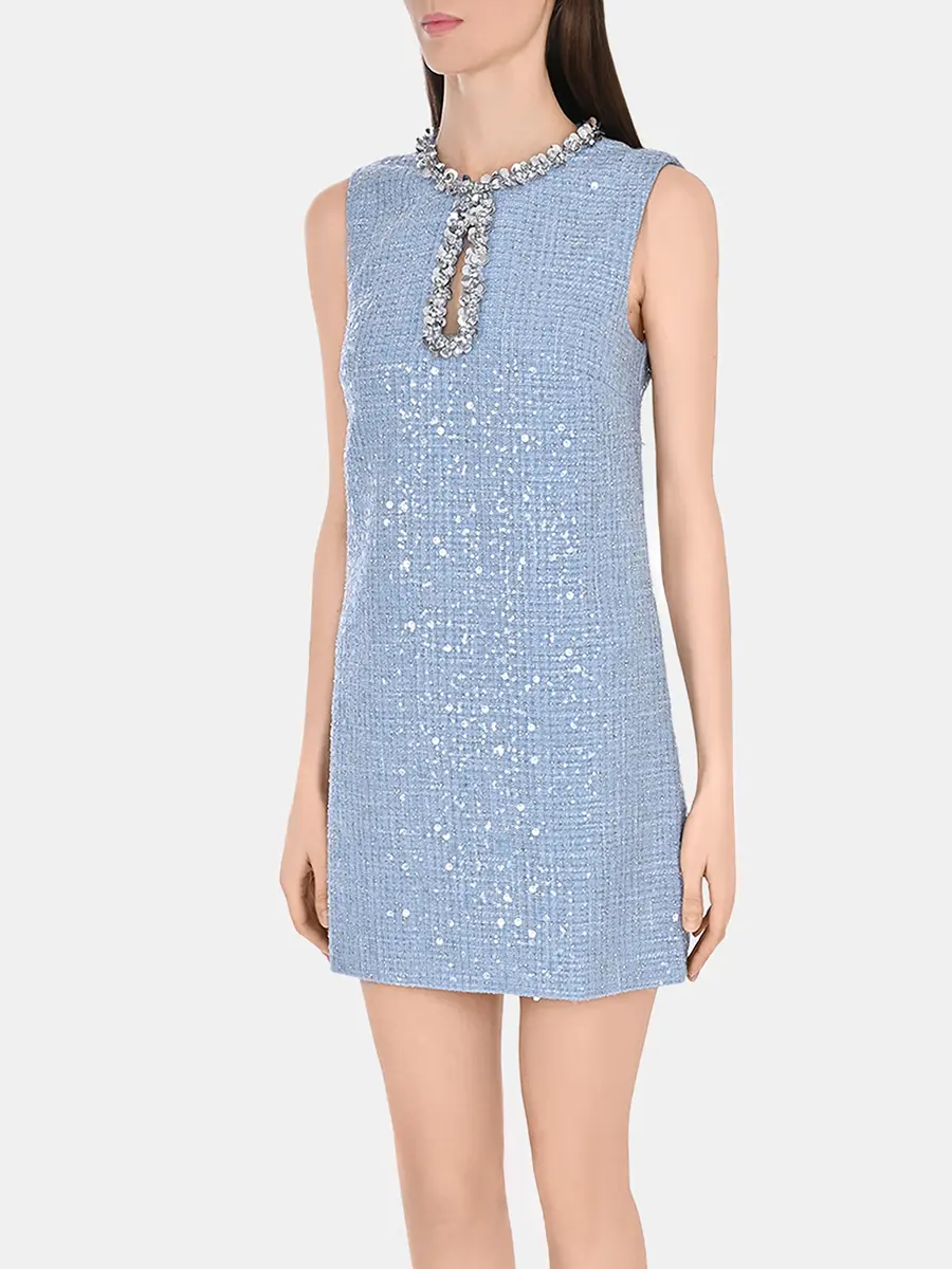 Платье с пайетками