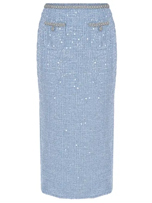 Юбка хлопковая SELF-PORTRAIT