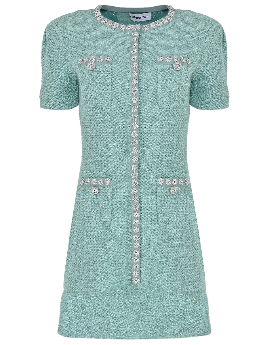 Платье однотонное