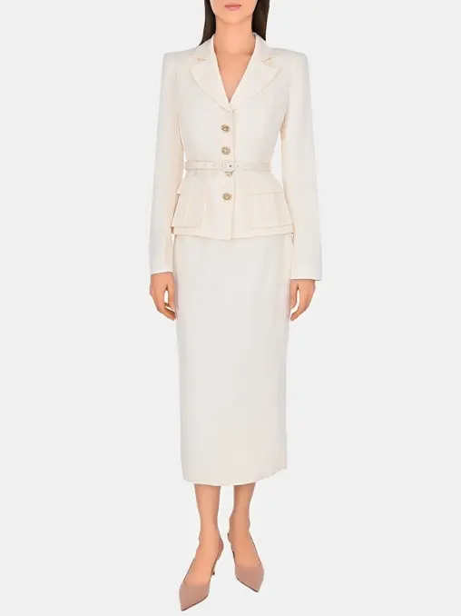 Платье из вискозы SELF-PORTRAIT