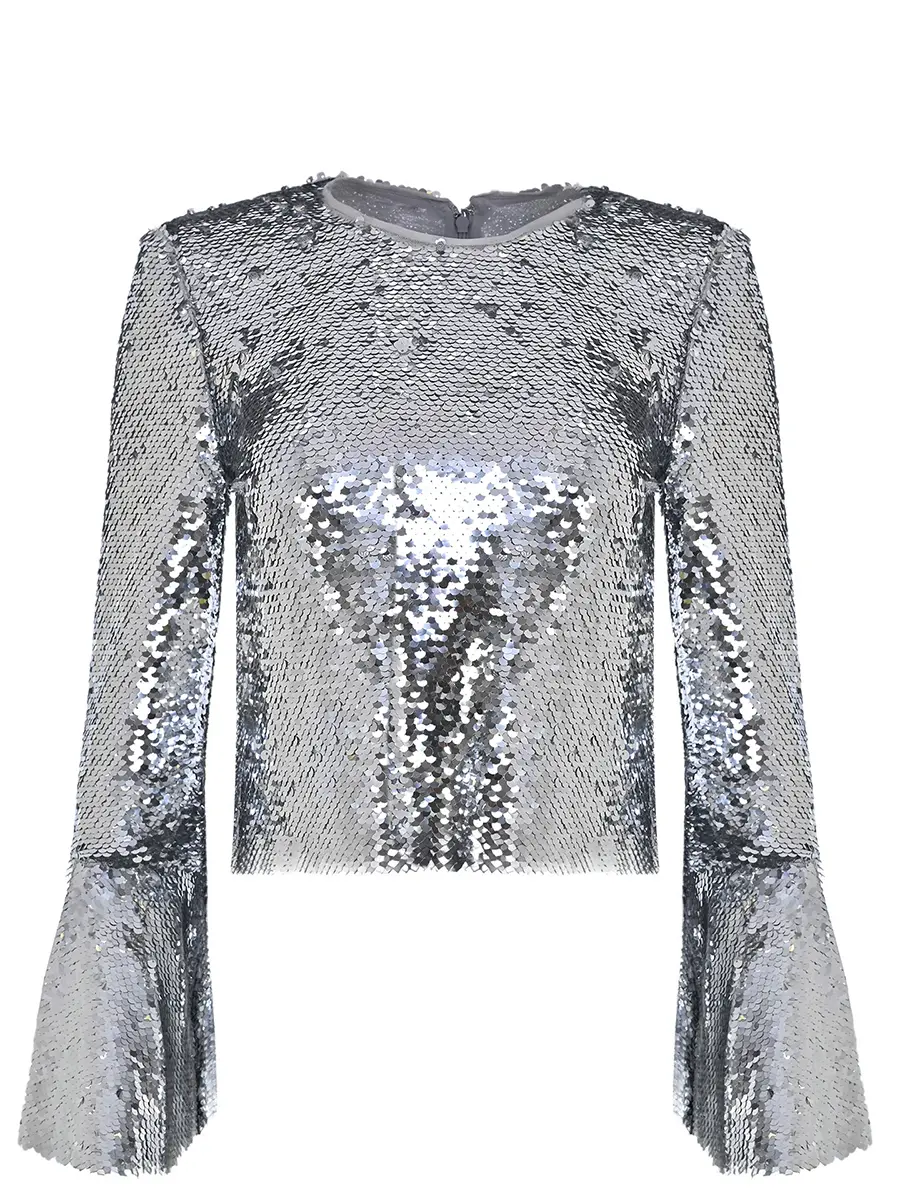 Блуза с пайетками