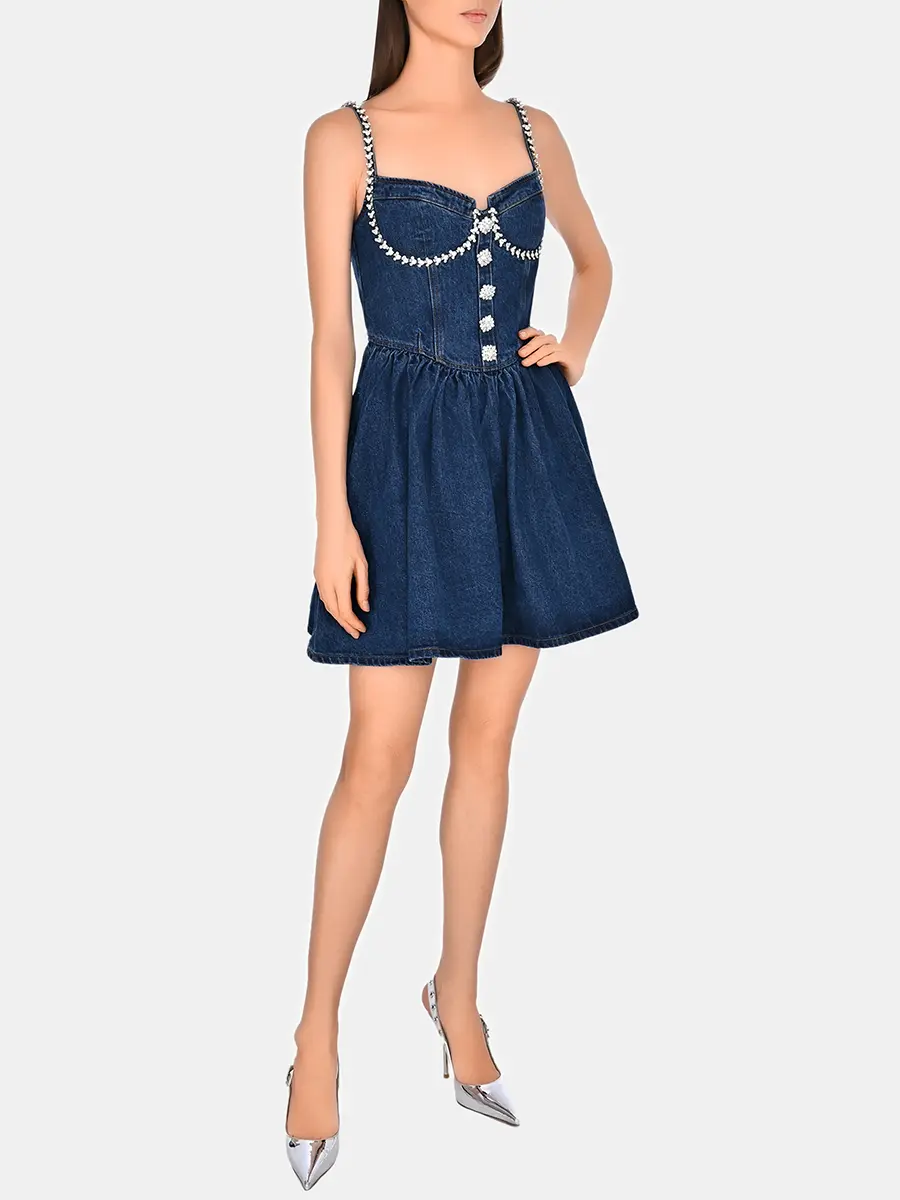 Платье джинсовое