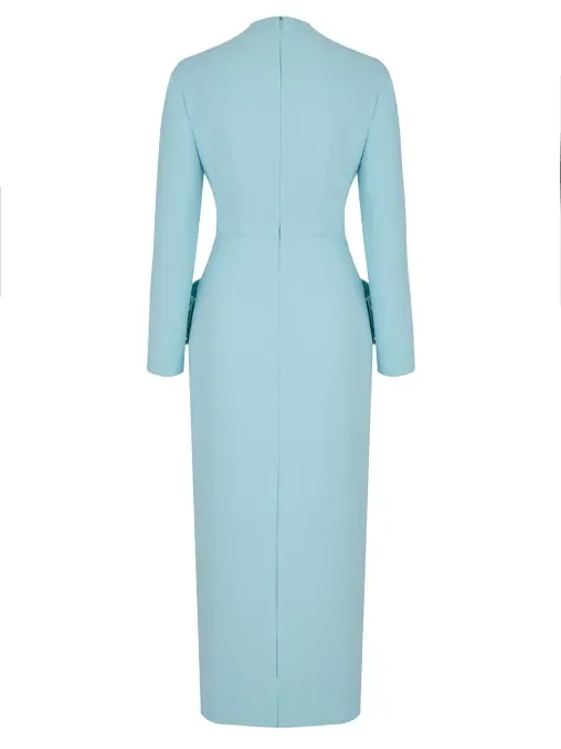 Платье однотонное LEFFERS