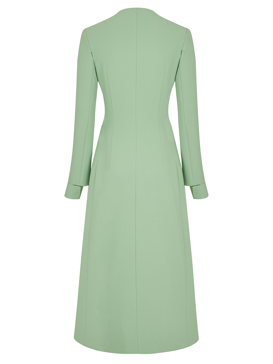 Платье однотонное