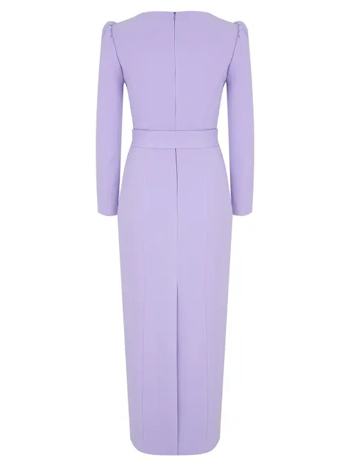 Платье однотонное LEFFERS