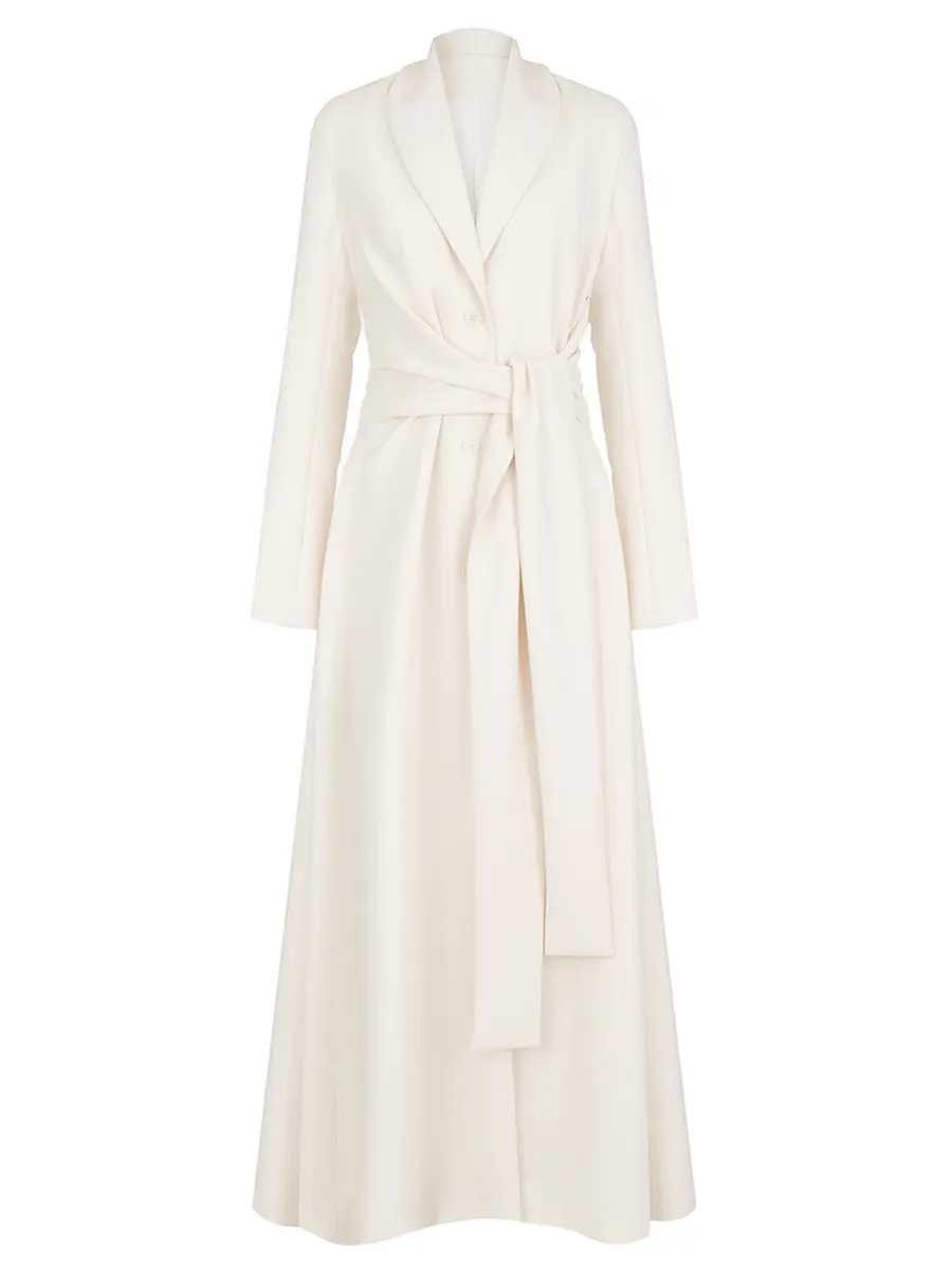 Плащ однотонный