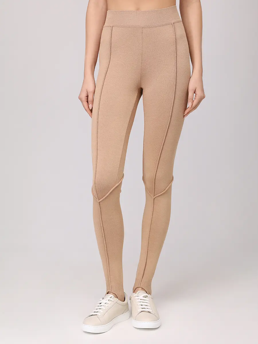 Леггинсы шелковые