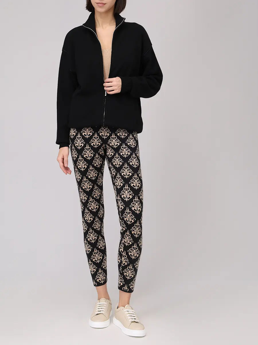 Леггинсы шелковые