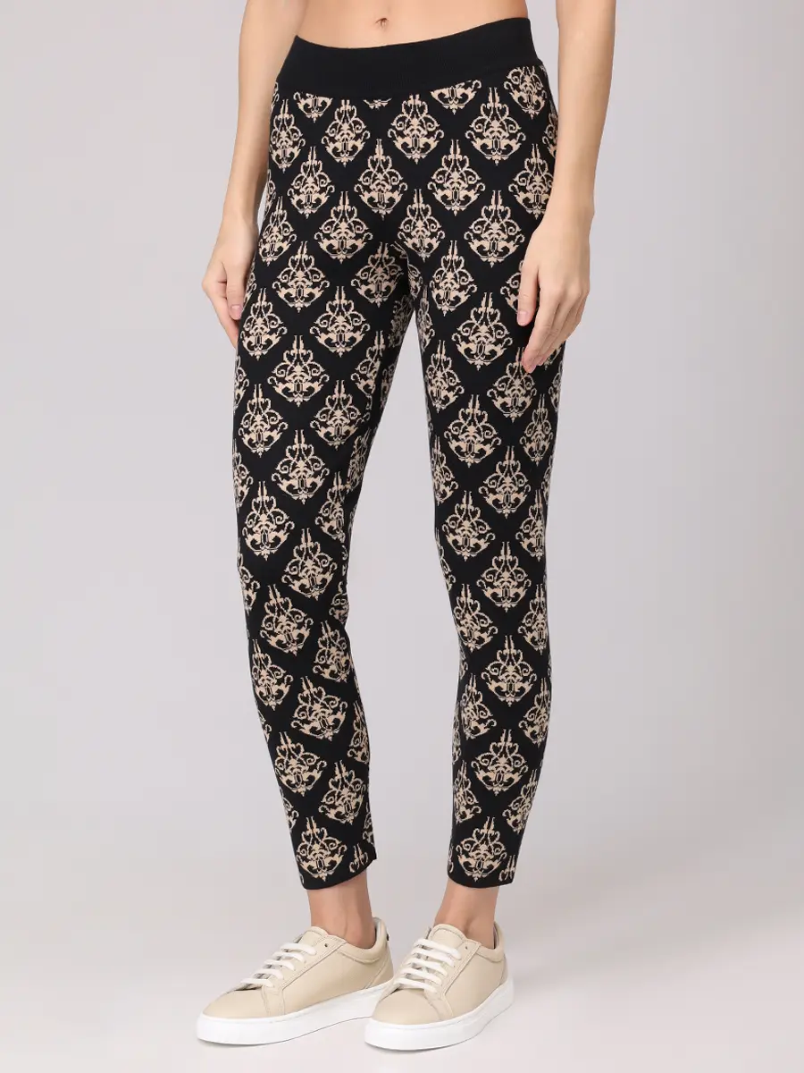 Леггинсы шелковые