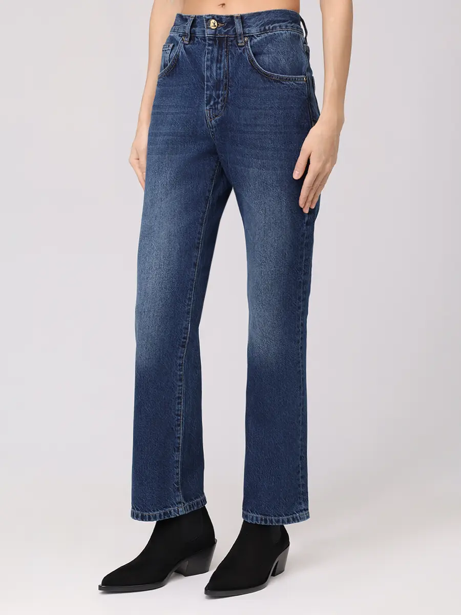 Джинсы хлопковые