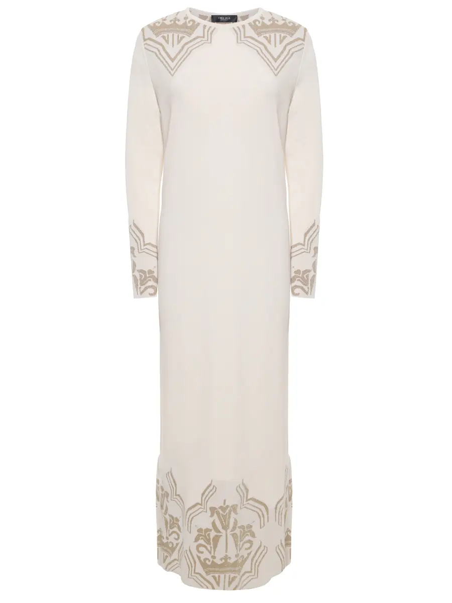 Платье шелковое